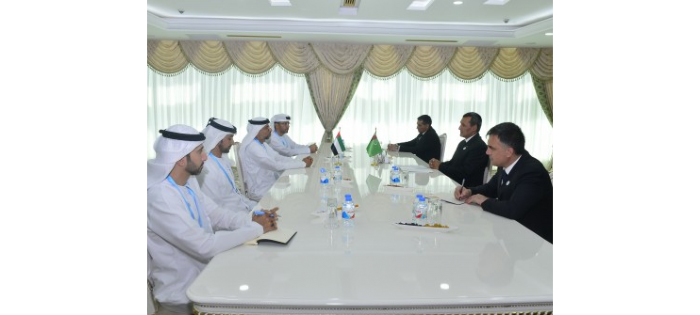 TURKMENISTAN AND THE UNITED ARAB EMIRATES DISCUSSED PROMISING AREAS OF BILATERAL COOPERATION